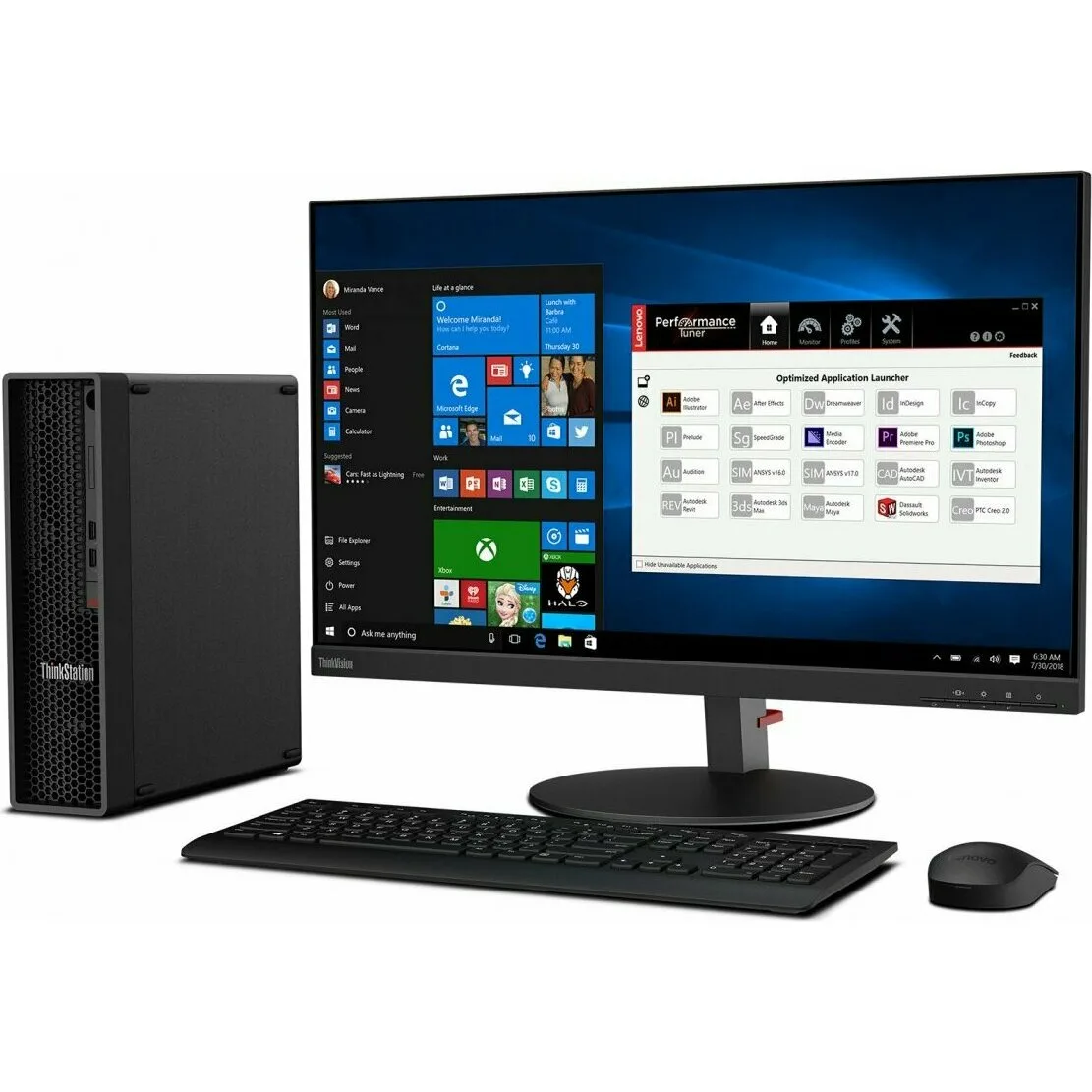 Lenovo ThinkStation P340 SFF 30DK0032RU - системный блок (ЛЕНОВО) Lenovo ThinkStation P340 SFF 30DK0032RU - системный блок (ЛЕНОВО)