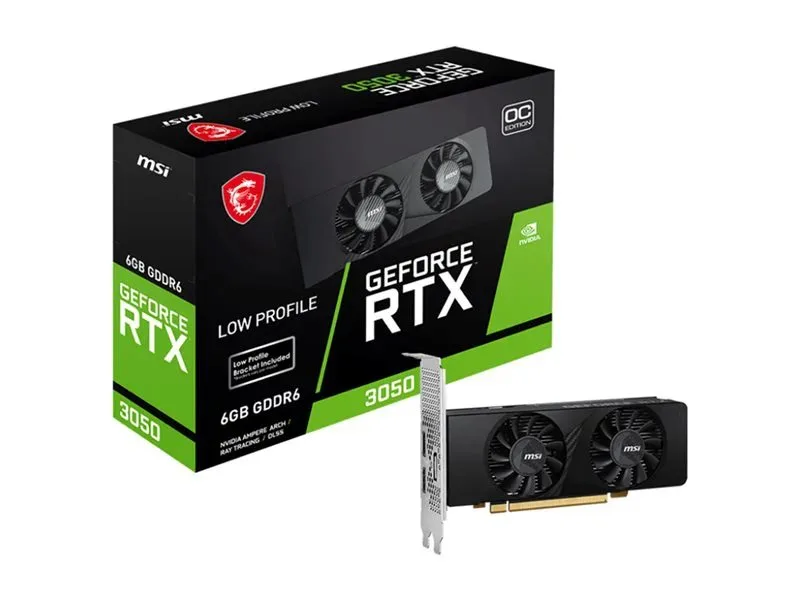 MSI 78810494 видеокарта GeForce RTX 3050 LP 6G OC (ЛЕНОВО) MSI 78810494 видеокарта GeForce RTX 3050 LP 6G OC (ЛЕНОВО)