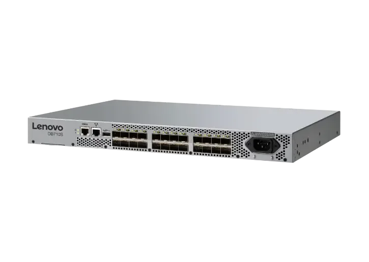 Lenovo ThinkSystem DB710S Gen 7 7DHNA004NA - SAN-коммутатор (ЛЕНОВО) Lenovo ThinkSystem DB710S Gen 7 7DHNA004NA - SAN-коммутатор (ЛЕНОВО)